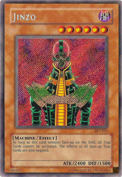 Jinzo [BPT-011] Secret Rare | Jomio and Rueliete's Cards and Comics