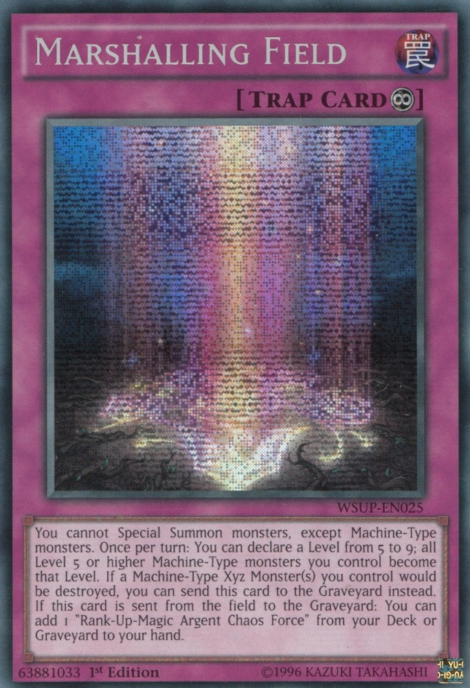 Marshalling Field [WSUP-EN025] Prismatic Secret Rare | Jomio and Rueliete's Cards and Comics