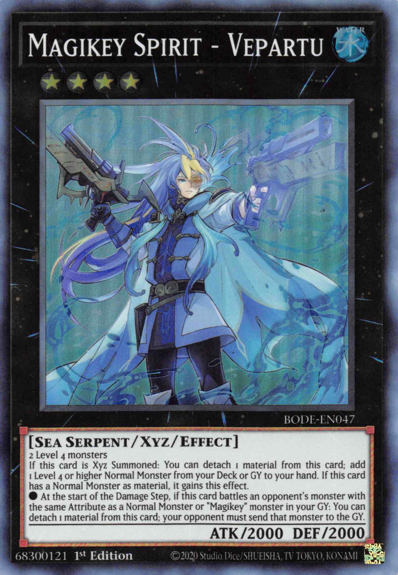 Magikey Spirit - Vepartu [BODE-EN047] Super Rare | Jomio and Rueliete's Cards and Comics