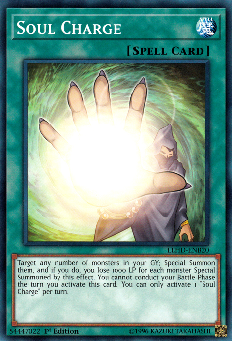 Soul Charge [LEHD-ENB20] Common | Jomio and Rueliete's Cards and Comics