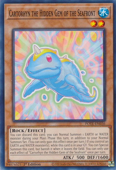 Cartorhyn the Hidden Gem of the Seafront [POTE-EN036] Common | Jomio and Rueliete's Cards and Comics