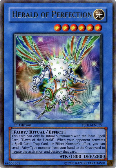 Herald of Perfection [TSHD-EN039] Ultra Rare | Jomio and Rueliete's Cards and Comics