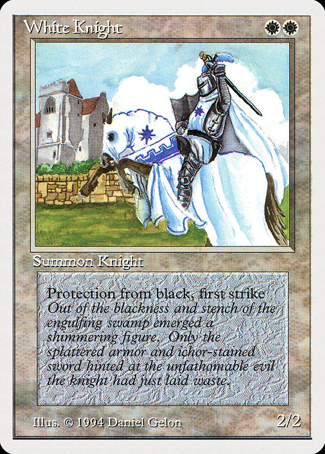White Knight [Summer Magic / Edgar] | Jomio and Rueliete's Cards and Comics