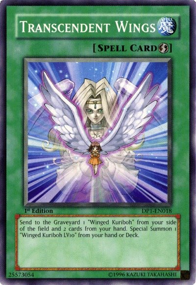 Transcendent Wings [DP1-EN018] Common | Jomio and Rueliete's Cards and Comics