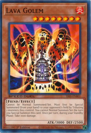 Lava Golem [SS05-ENB01] Common | Jomio and Rueliete's Cards and Comics