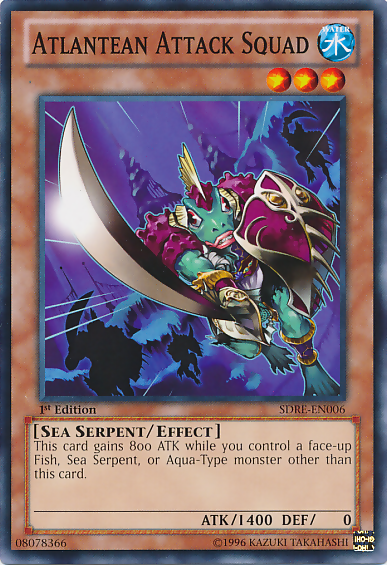 Atlantean Attack Squad [SDRE-EN006] Common | Jomio and Rueliete's Cards and Comics