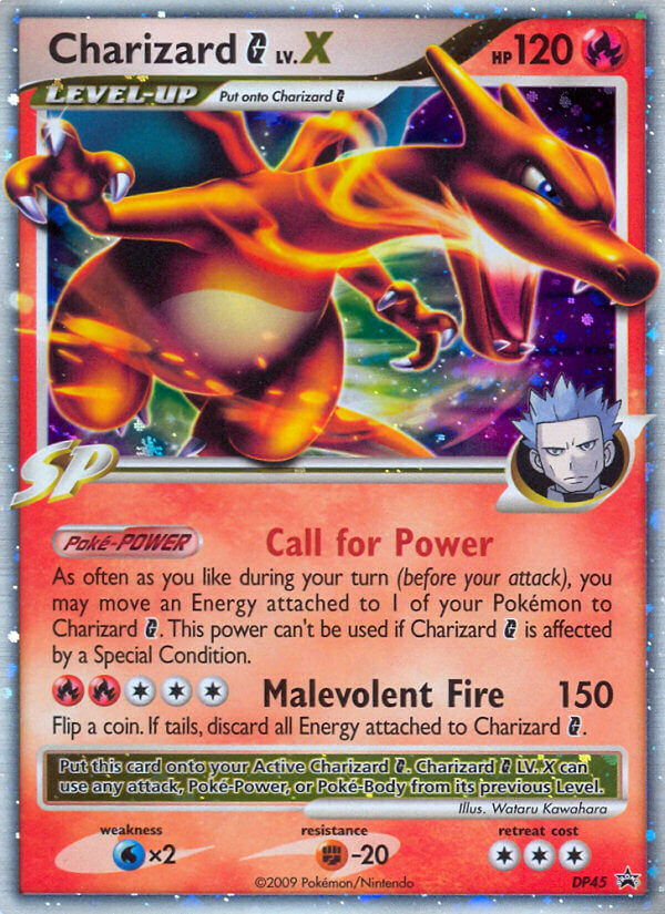Charizard G LV.X (DP45) [Diamond & Pearl: Black Star Promos] | Jomio and Rueliete's Cards and Comics