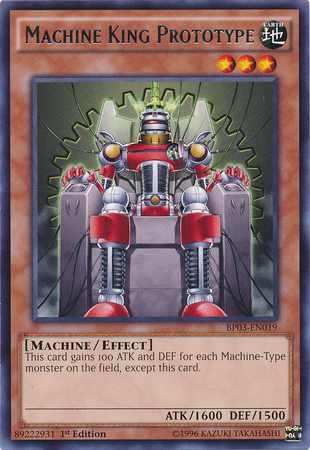 Machine King Prototype [BP03-EN019] Rare | Jomio and Rueliete's Cards and Comics