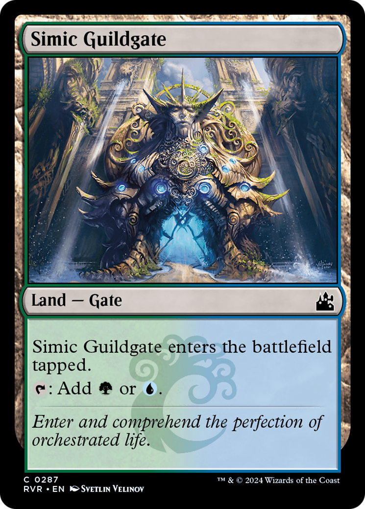 Simic Guildgate [Ravnica Remastered] | Jomio and Rueliete's Cards and Comics