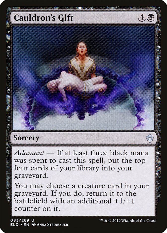 Cauldron's Gift [Throne of Eldraine] | Jomio and Rueliete's Cards and Comics