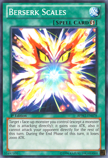 Berserk Scales [BPW2-EN078] Common | Jomio and Rueliete's Cards and Comics
