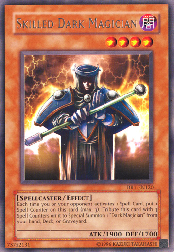 Skilled Dark Magician [DR1-EN120] Rare | Jomio and Rueliete's Cards and Comics