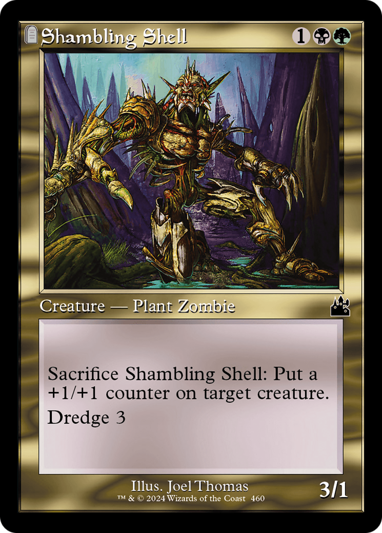 Shambling Shell (Retro Frame) [Ravnica Remastered] | Jomio and Rueliete's Cards and Comics
