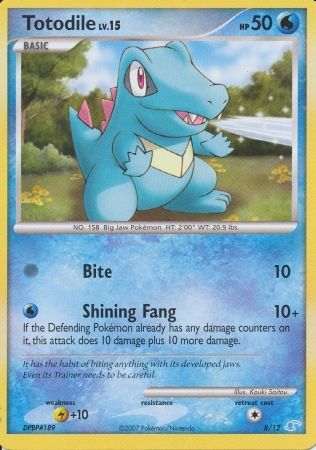 Totodile (8/12) [Diamond & Pearl: Trainer Kit - Manaphy] | Jomio and Rueliete's Cards and Comics