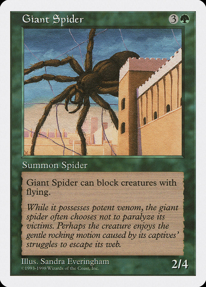 Giant Spider [Anthologies] | Jomio and Rueliete's Cards and Comics