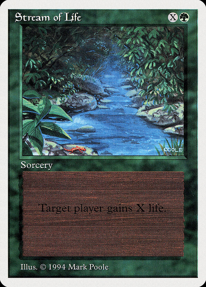 Stream of Life [Summer Magic / Edgar] | Jomio and Rueliete's Cards and Comics