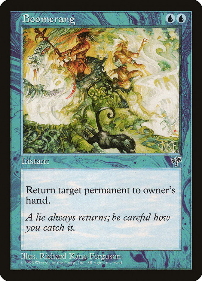 Boomerang [Mirage] | Jomio and Rueliete's Cards and Comics