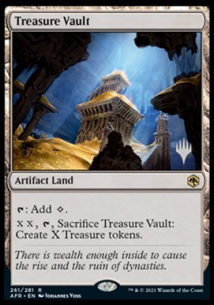 Treasure Vault (Promo Pack) [Dungeons & Dragons: Adventures in the Forgotten Realms Promos] | Jomio and Rueliete's Cards and Comics