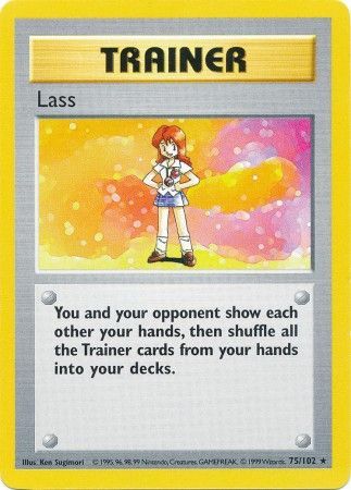 Lass (75/102) [Base Set Shadowless Unlimited] | Jomio and Rueliete's Cards and Comics