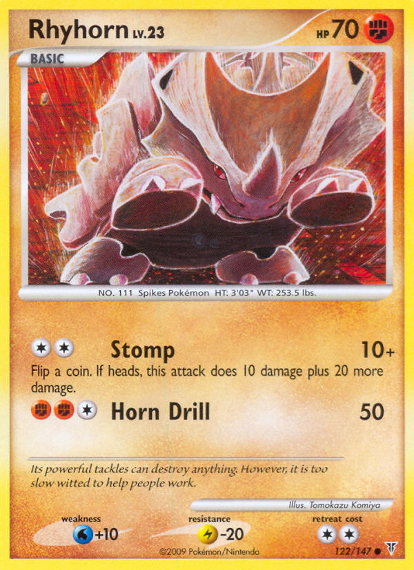 Rhyhorn (122/147) [Platinum: Supreme Victors] | Jomio and Rueliete's Cards and Comics