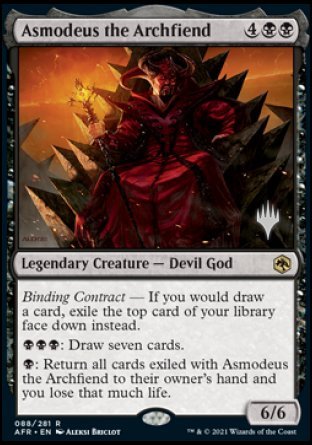 Asmodeus the Archfiend (Promo Pack) [Dungeons & Dragons: Adventures in the Forgotten Realms Promos] | Jomio and Rueliete's Cards and Comics