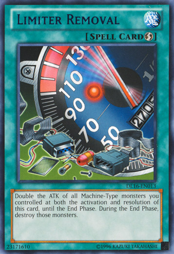 Limiter Removal (Blue) [DL16-EN013] Rare | Jomio and Rueliete's Cards and Comics