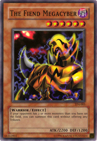 The Fiend Megacyber [TP4-005] Super Rare | Jomio and Rueliete's Cards and Comics