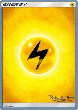 Lightning Energy (Dragones y Sombras - Pedro Eugenio Torres) [World Championships 2018] | Jomio and Rueliete's Cards and Comics