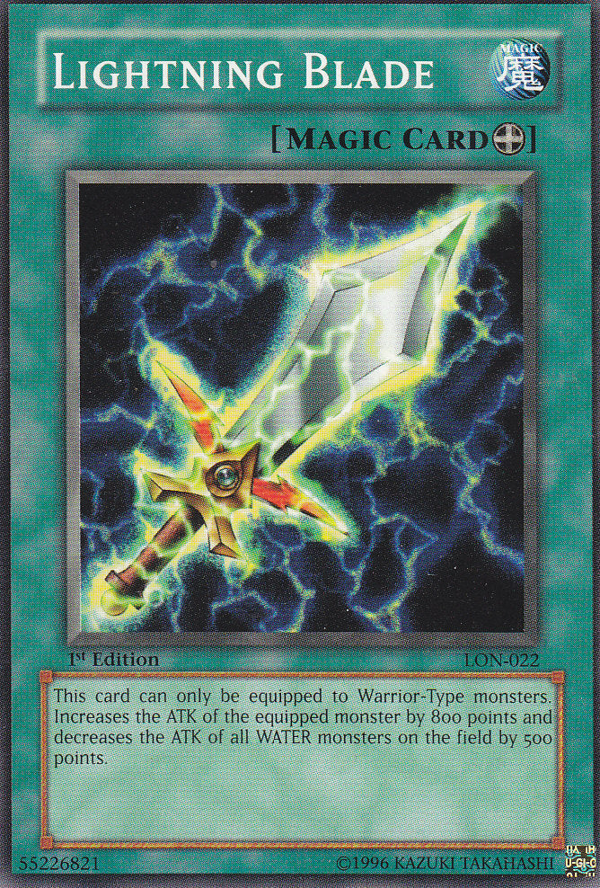 Lightning Blade [LON-022] Common | Jomio and Rueliete's Cards and Comics