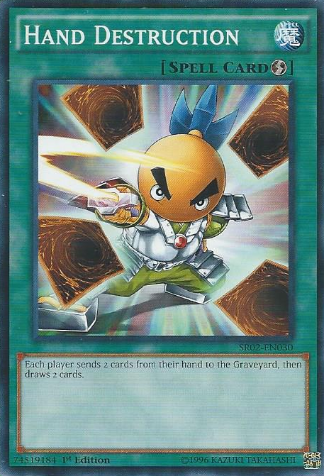 Hand Destruction [SR02-EN030] Common | Jomio and Rueliete's Cards and Comics