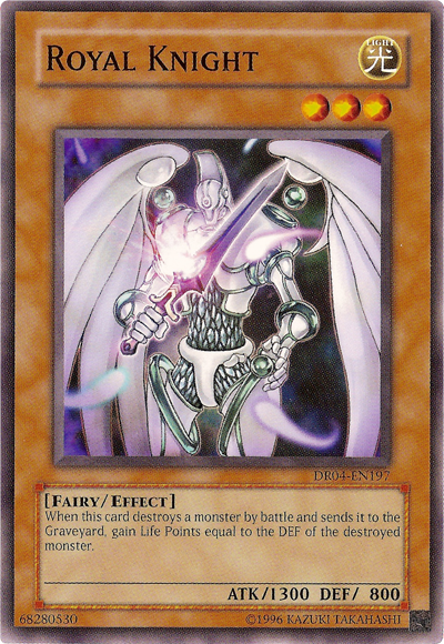 Royal Knight [DR04-EN197] Common | Jomio and Rueliete's Cards and Comics