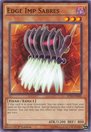 Edge Imp Sabres [SP15-EN022] Common | Jomio and Rueliete's Cards and Comics