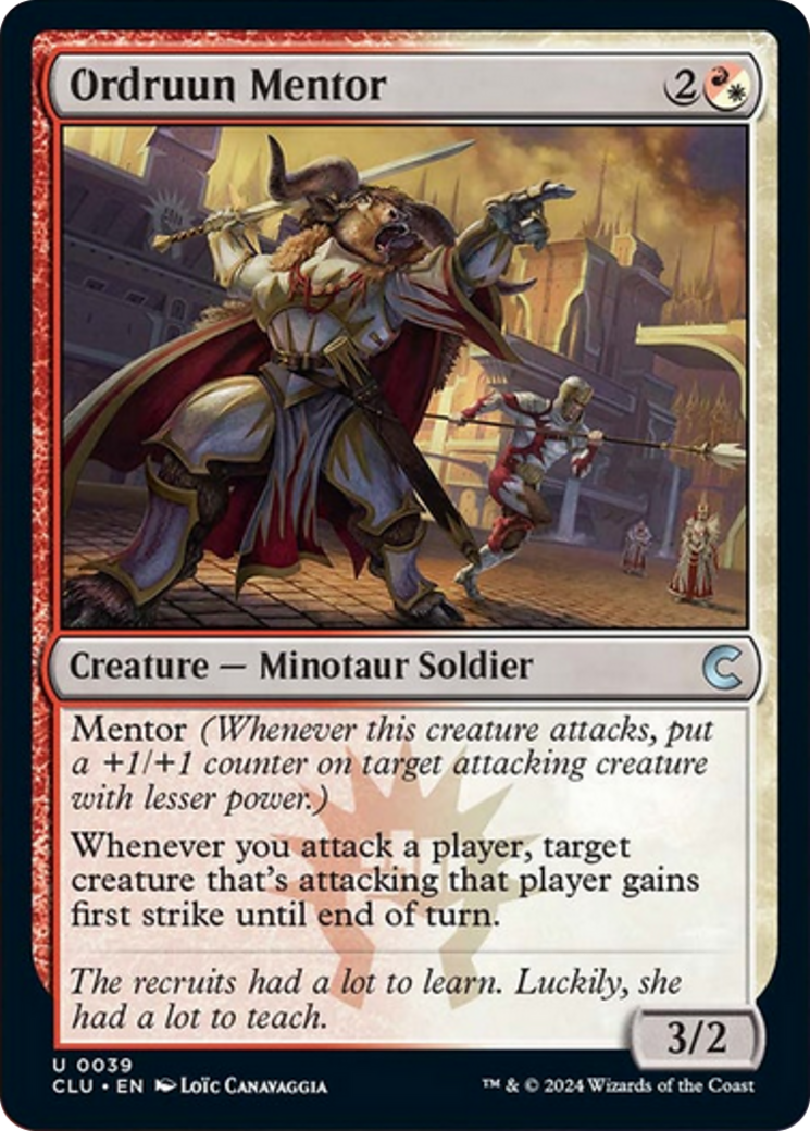 Ordruun Mentor [Ravnica: Clue Edition] | Jomio and Rueliete's Cards and Comics