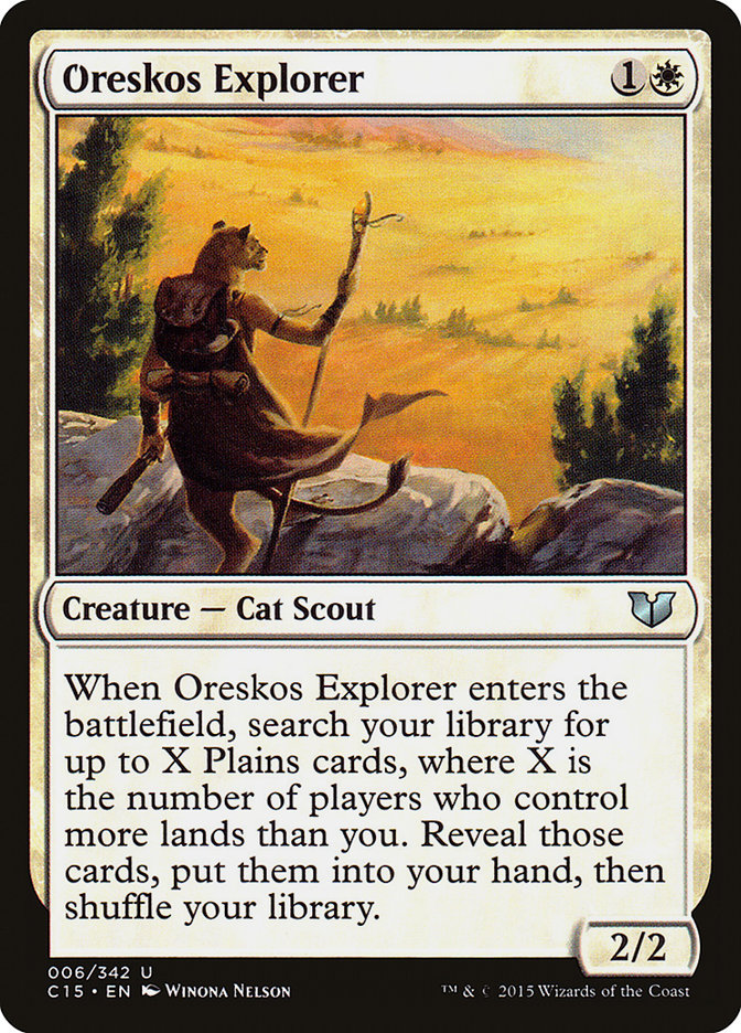 Oreskos Explorer [Commander 2015] | Jomio and Rueliete's Cards and Comics