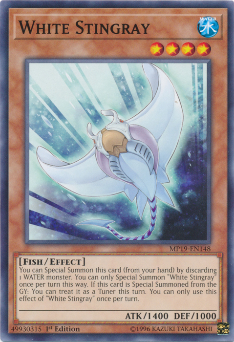 White Stingray [MP19-EN148] Common | Jomio and Rueliete's Cards and Comics