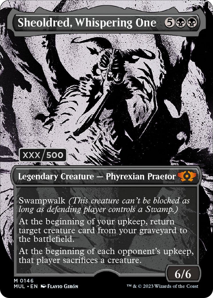 Sheoldred, Whispering One (Serialized) [Multiverse Legends] | Jomio and Rueliete's Cards and Comics