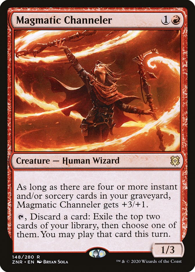 Magmatic Channeler [Zendikar Rising] | Jomio and Rueliete's Cards and Comics