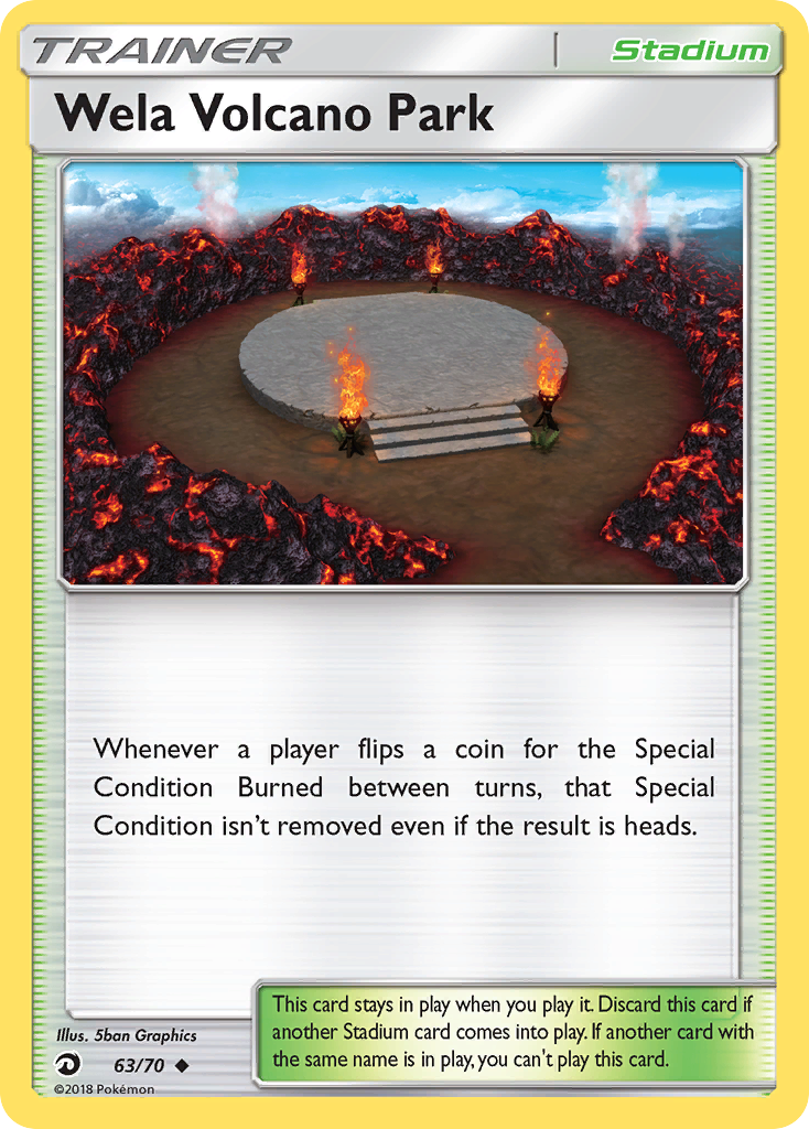 Wela Volcano Park (63/70) [Sun & Moon: Dragon Majesty] | Jomio and Rueliete's Cards and Comics