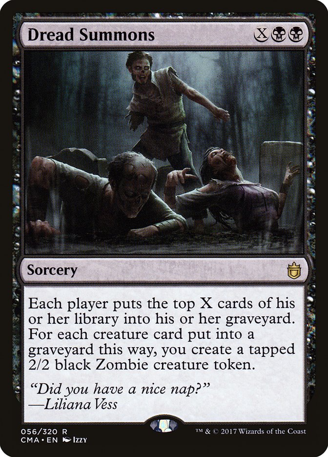 Dread Summons [Commander Anthology] | Jomio and Rueliete's Cards and Comics