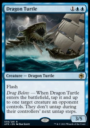Dragon Turtle (Promo Pack) [Dungeons & Dragons: Adventures in the Forgotten Realms Promos] | Jomio and Rueliete's Cards and Comics