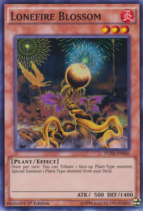 Lonefire Blossom [FUEN-EN046] Super Rare | Jomio and Rueliete's Cards and Comics