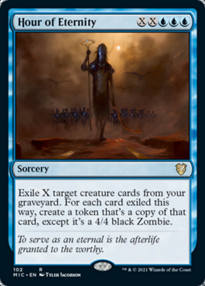Hour of Eternity [Innistrad: Midnight Hunt Commander] | Jomio and Rueliete's Cards and Comics