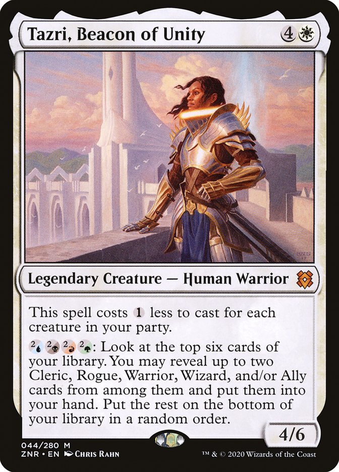Tazri, Beacon of Unity [Zendikar Rising] | Jomio and Rueliete's Cards and Comics