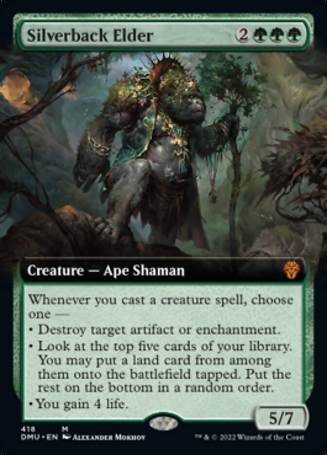 Silverback Elder (Extended Art) [Dominaria United] | Jomio and Rueliete's Cards and Comics