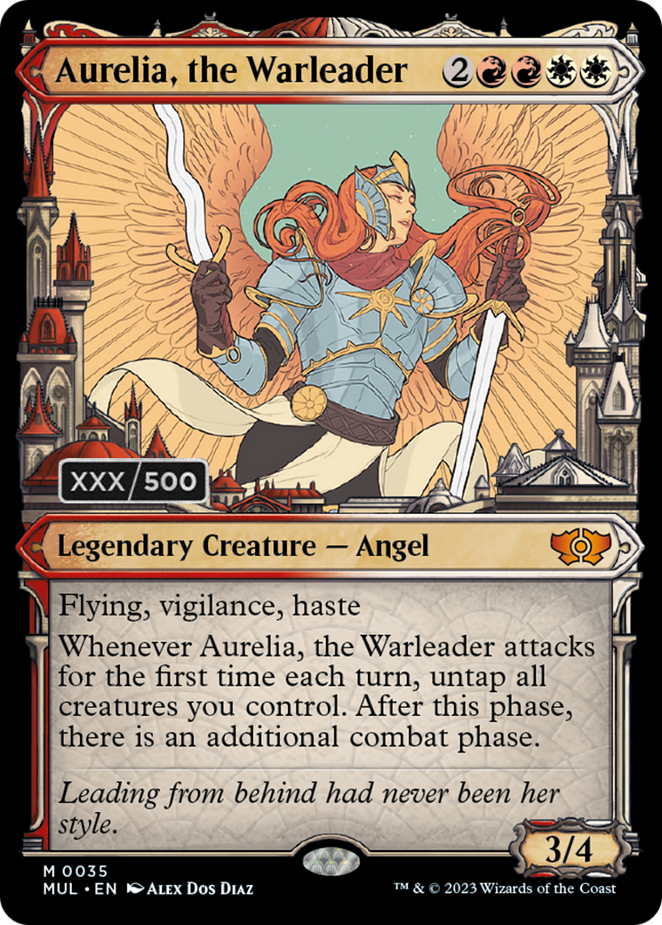Aurelia, the Warleader (Serialized) [Multiverse Legends] | Jomio and Rueliete's Cards and Comics
