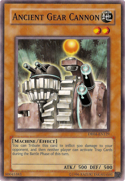 Ancient Gear Cannon [DR04-EN129] Common | Jomio and Rueliete's Cards and Comics
