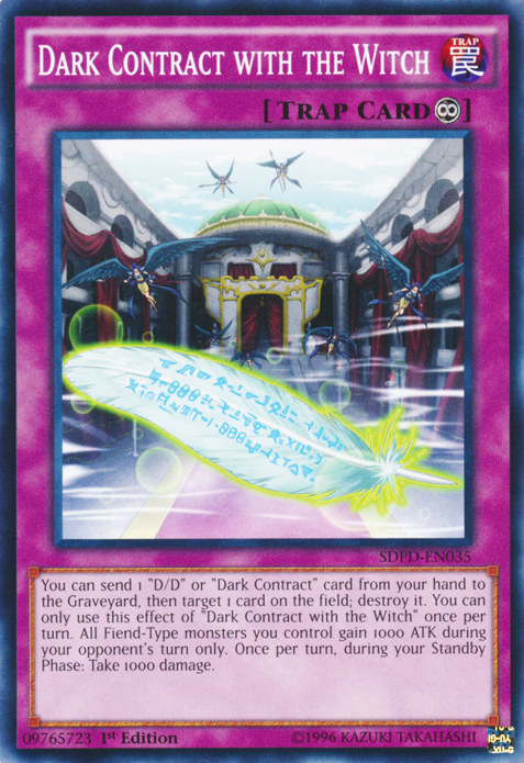 Dark Contract with the Witch [SDPD-EN035] Common | Jomio and Rueliete's Cards and Comics