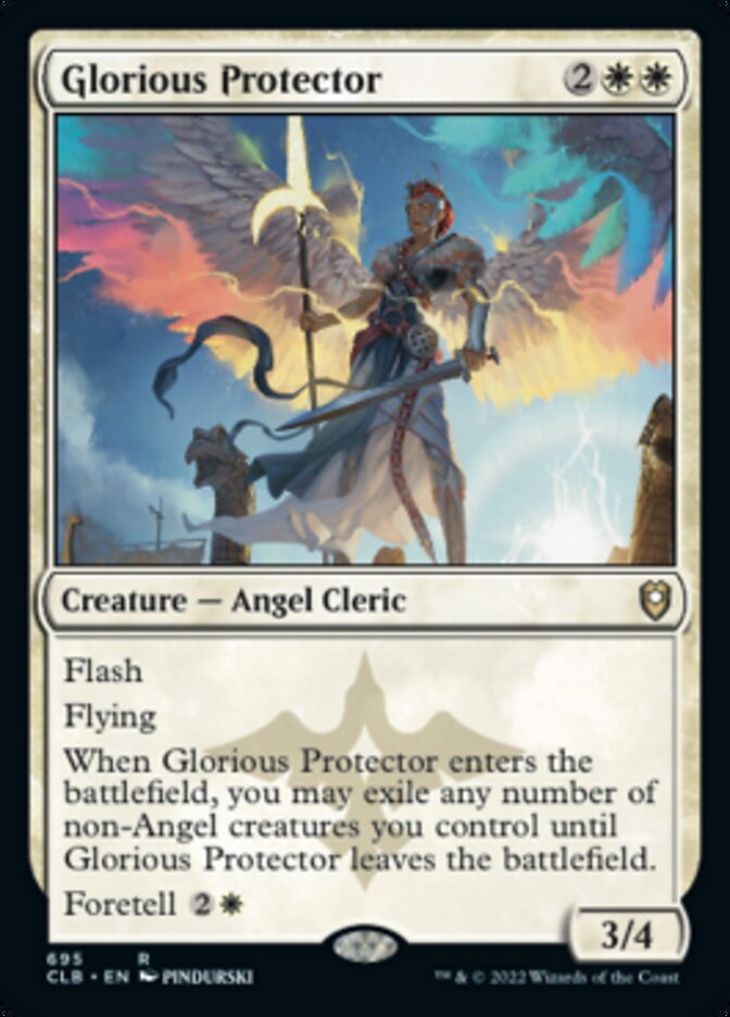 Glorious Protector [Commander Legends: Battle for Baldur's Gate] | Jomio and Rueliete's Cards and Comics