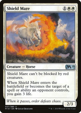 Shield Mare [Core Set 2019] | Jomio and Rueliete's Cards and Comics