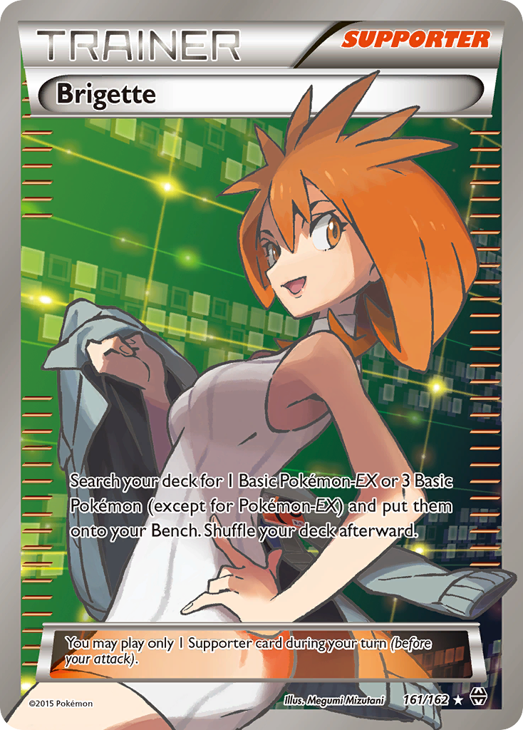 Brigette (161/162) [XY: BREAKthrough] | Jomio and Rueliete's Cards and Comics